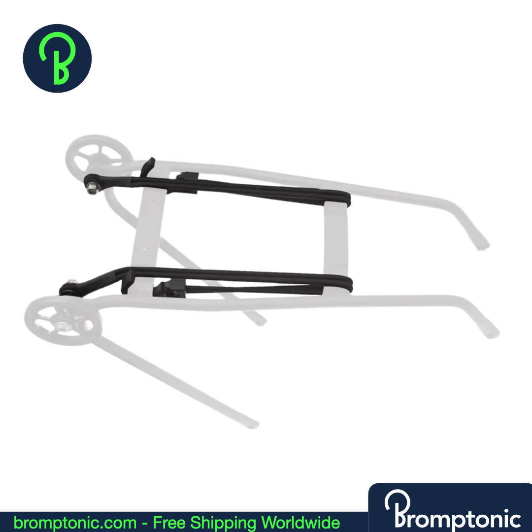 Brompton Rear Rack Elastic Straps – fits AC Line (old) & PT Line (new)