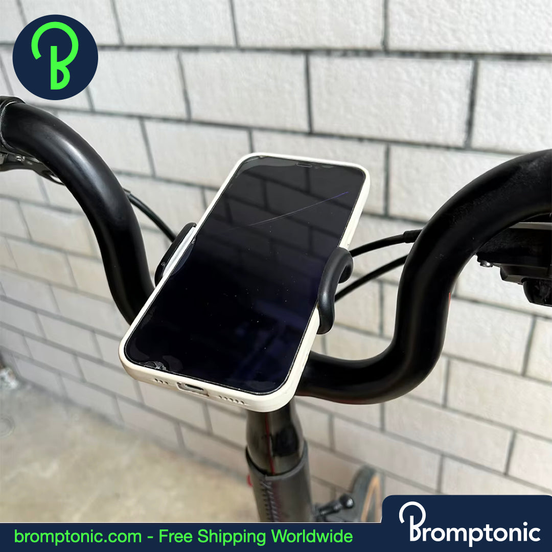 Brompton Phone holder (A/C/P Line) – Ultra-Light 30 g Alloy Holder