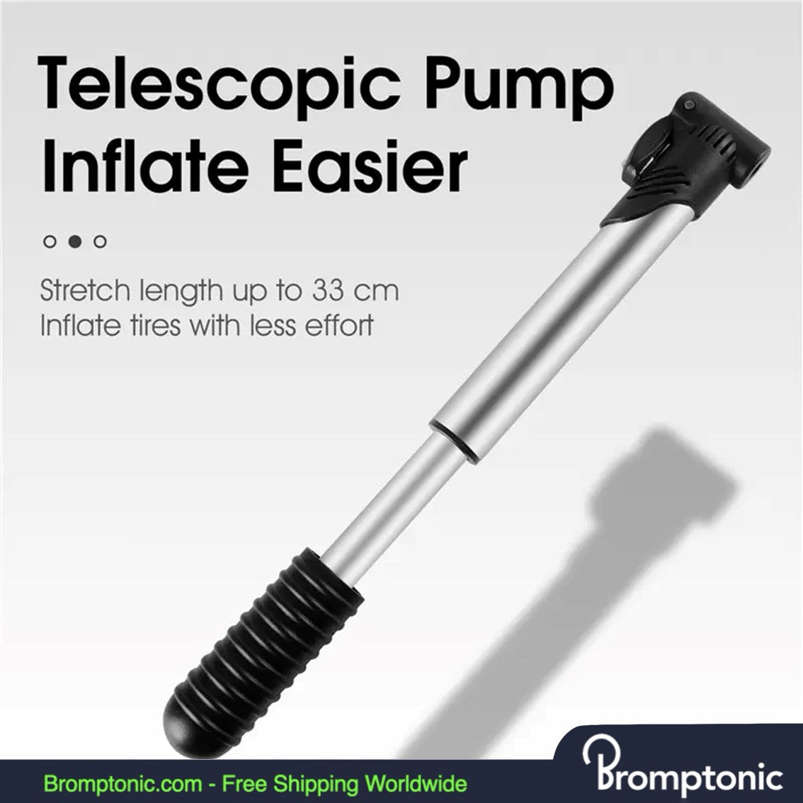 Brompton Portable Mini Pump Lightweight Air Pump