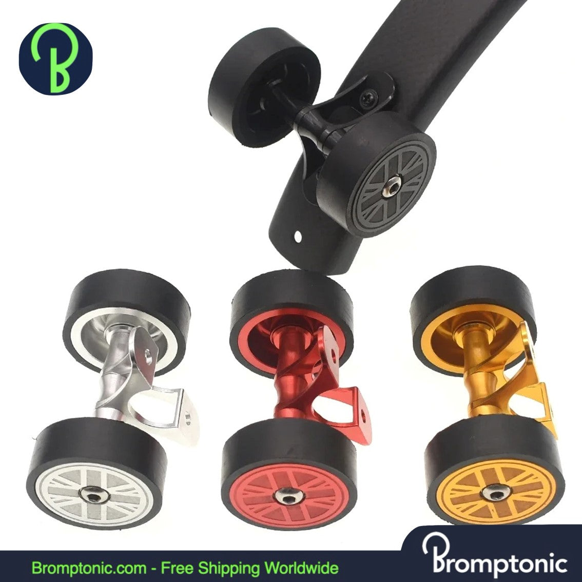 Brompton P/T Line Double Mudguard Wheels – British Flag